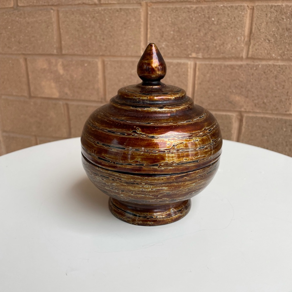 Decorative Bowl with Lid